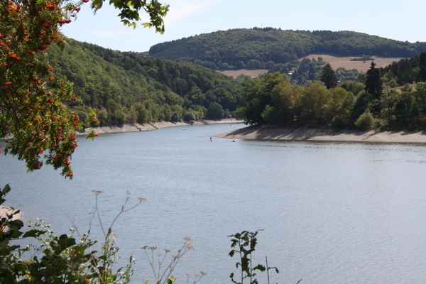 Blick auf den Diemelsee