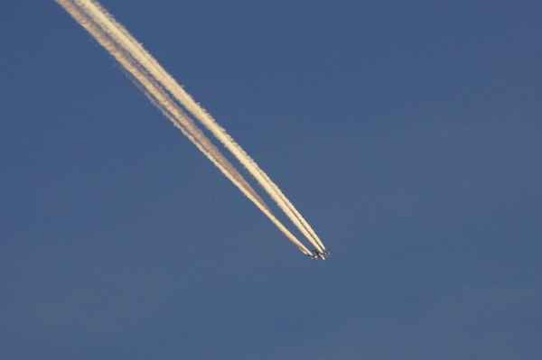 Abgasschleuder in Reiseflughöhe