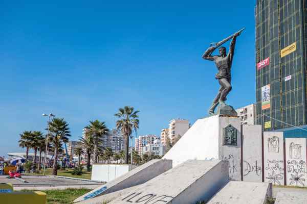 Denkmal der Partisanen in Durres