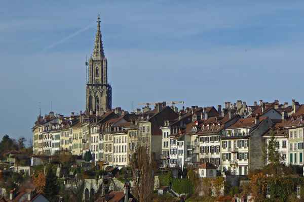 Berner Münster im Zentrum