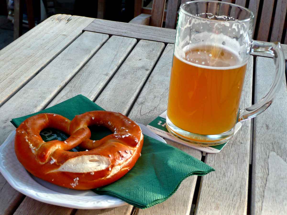 Bier und Brezel