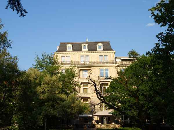 Baden Badener Haus vom Stadtpark
