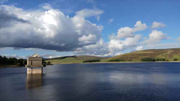 Stausee in den schottischen Highlands