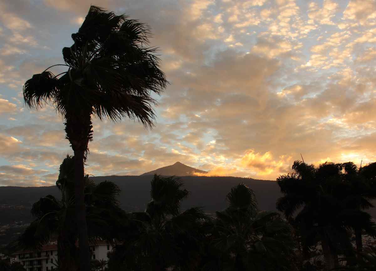 Sonnenuntergang am Teide