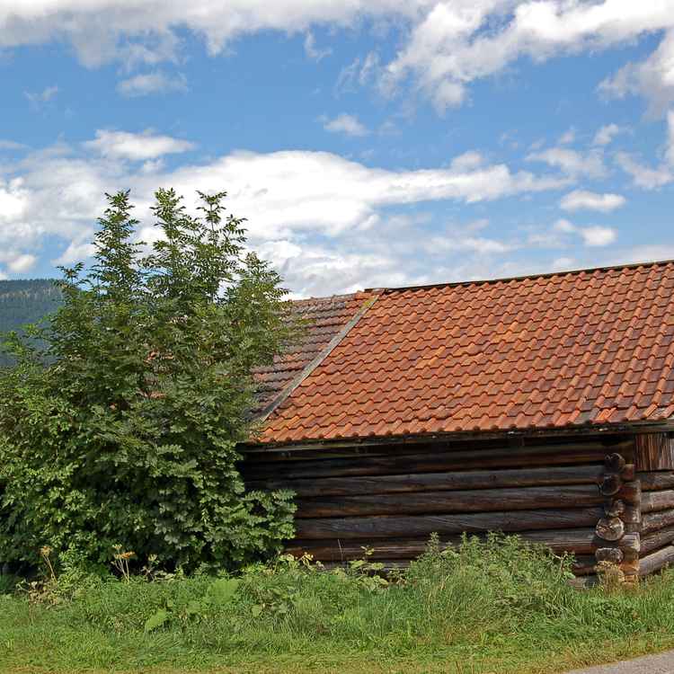 Heustadl außerhalb von Garmisch-Partenkirchen