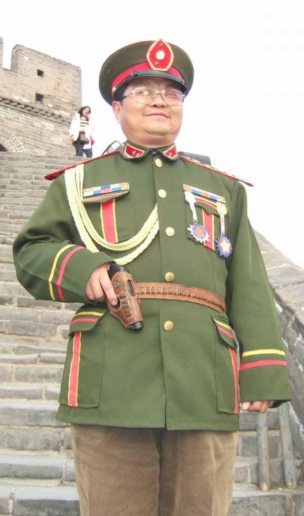 Soldat auf Großer Mauer
