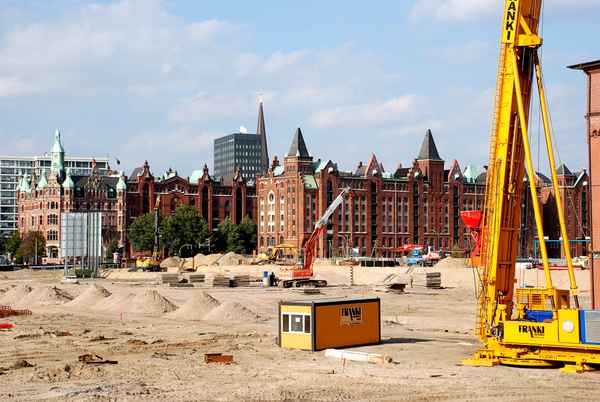 Hafencity - Baustelle Überseequartier 4