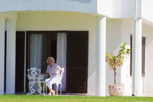 Entspannung auf der Terrasse