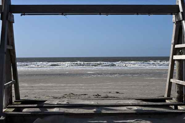 Rahmen am Strand von SPO