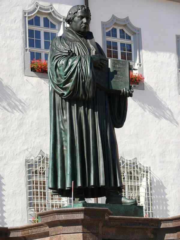 Martin Luther in Wittenberg