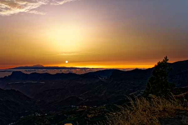 Sonnenuntergang auf Gran Canaria
