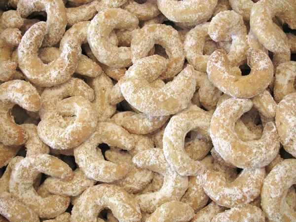 Weihnachtskekse - Vanillegipfel