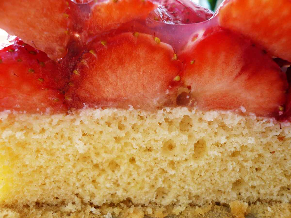 Erdbeerkuchen