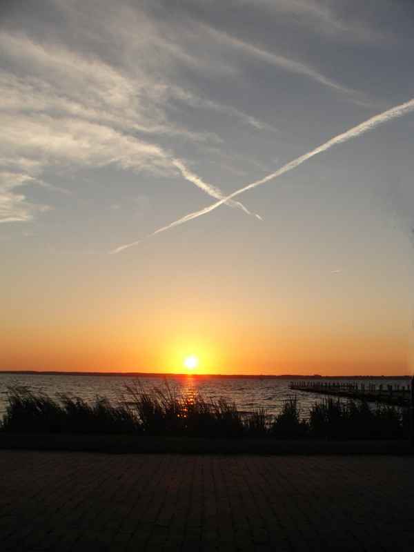 Sonnenuntergang Steinhude vert.
