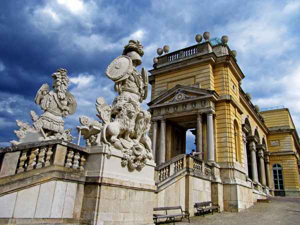 Wien-Schönbrunn, die Gloriette 3
