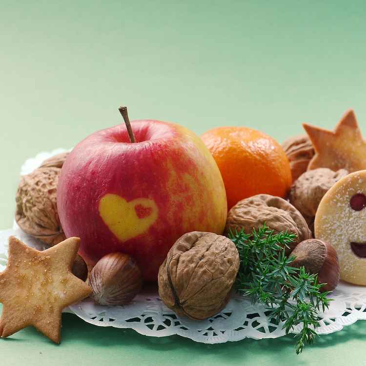 bunter Teller - wie früher . . .