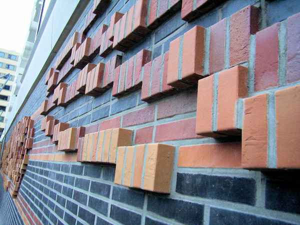 Mauer in der Hafencity