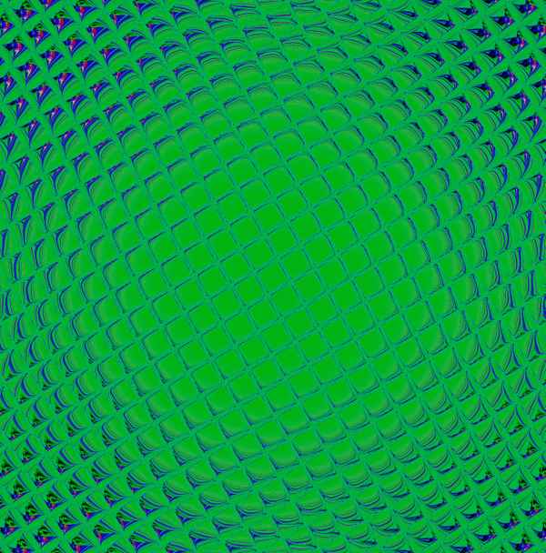 Gruenleuchtendes Raster