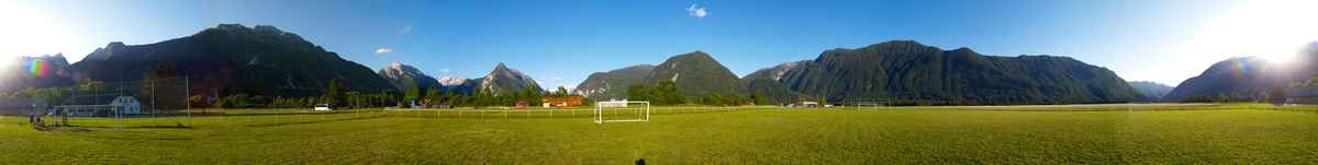 Panorama Bovec/Slowenien