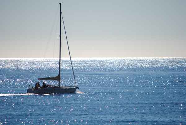 Blick aufs Mittelmeer bei Aguilas/Spanien