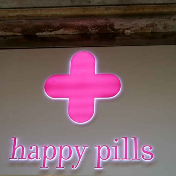 Glückliche Pillen
