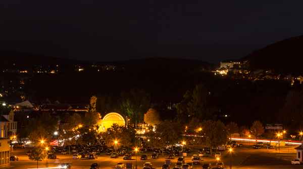 Lichter einer Kreisstadt