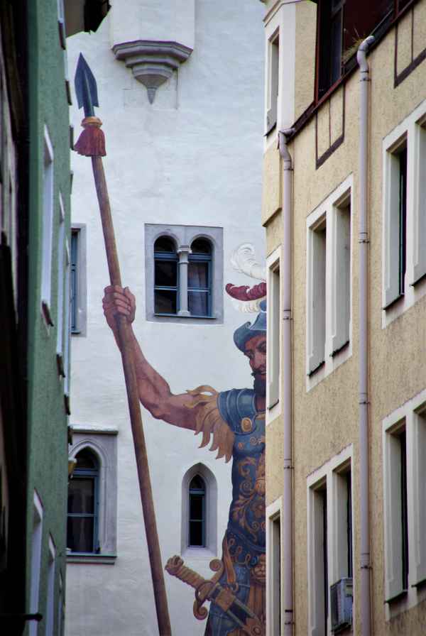 Goliath ist in der Stadt