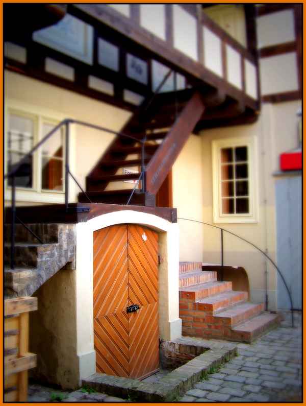 Hinterhof in Potsdam