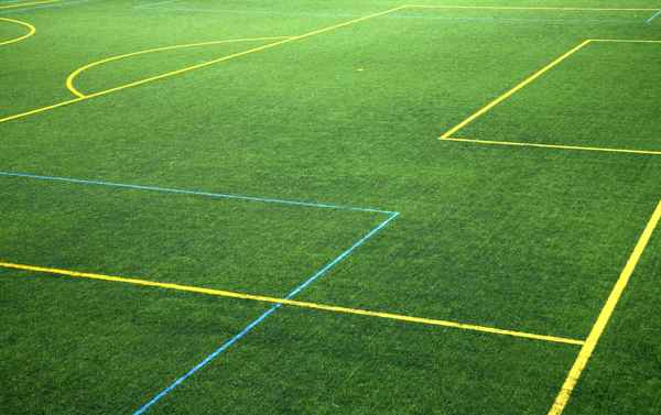 Hartplatz Kunstrasen Markierungen