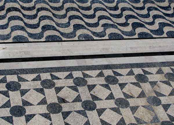 Dekoratives Pflaster (Cascais)