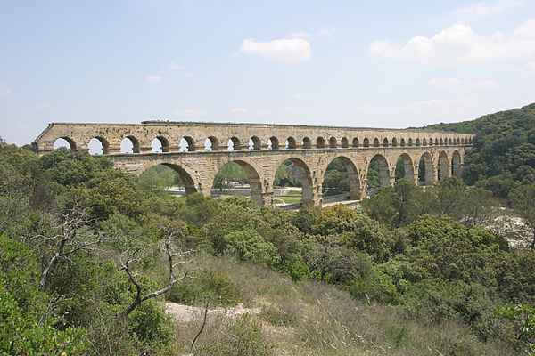 Wasserleitung in Südfrankreich