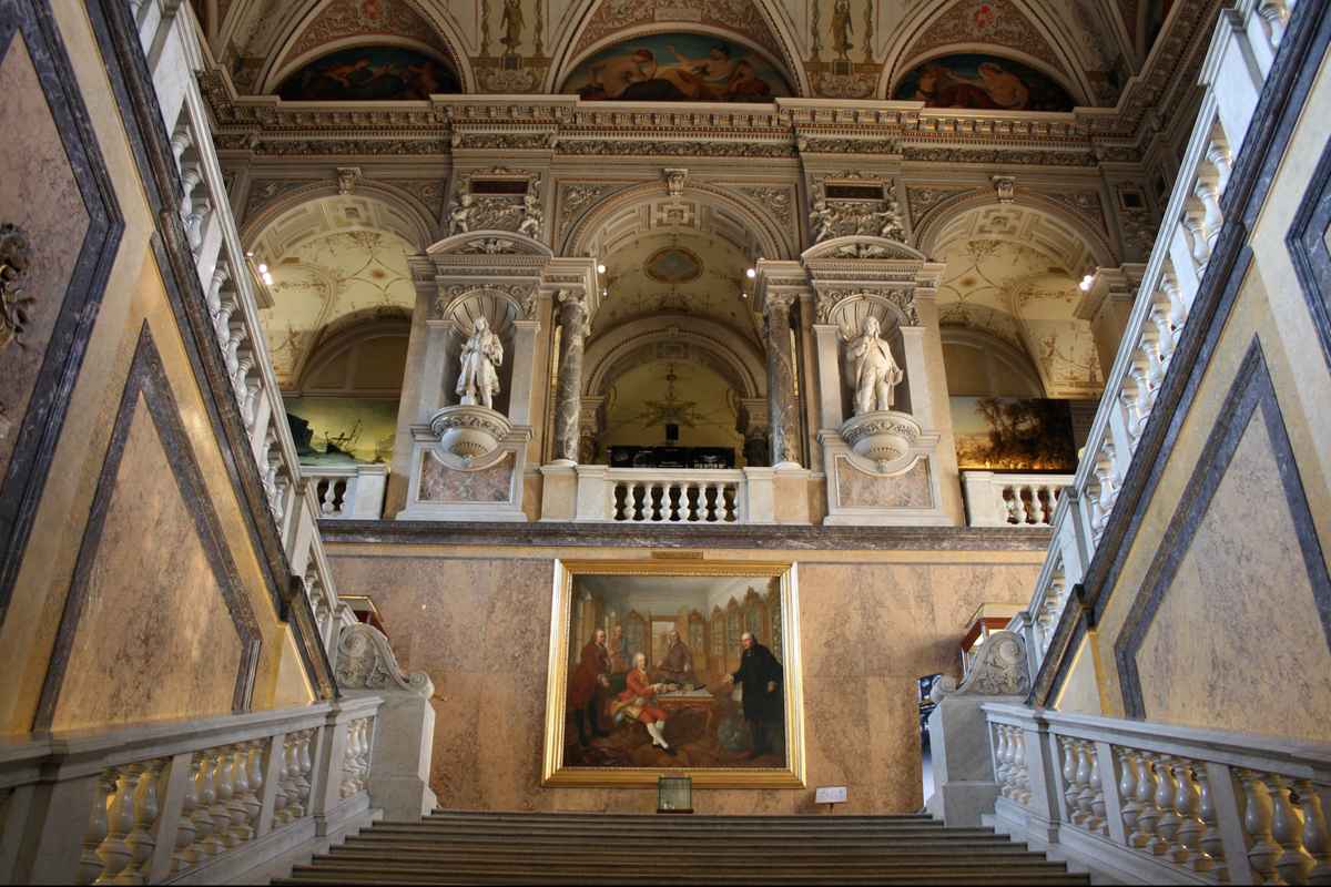 Treppenaufgang Naturhistorisches Museum Wien
