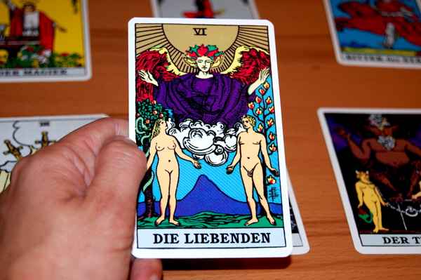 tarotkarte "die liebenden"