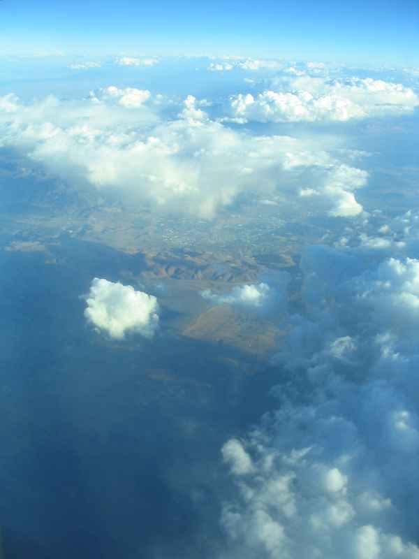 Über den Wolken von Amerika