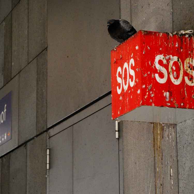 SOS am Hauptbahnhof