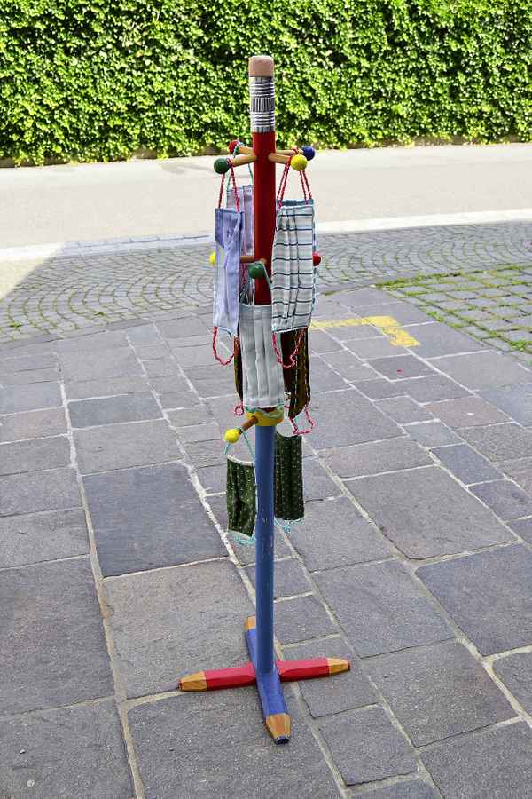 Mundschutzmasken to go