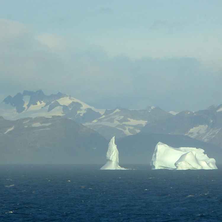 Eisberge vor Grönland
