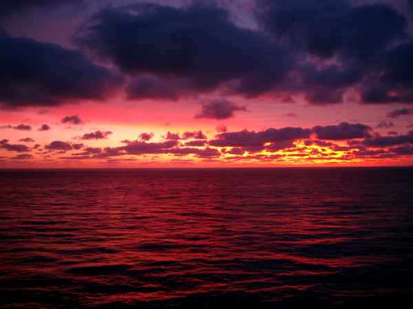 Sonnenuntergang am Meer