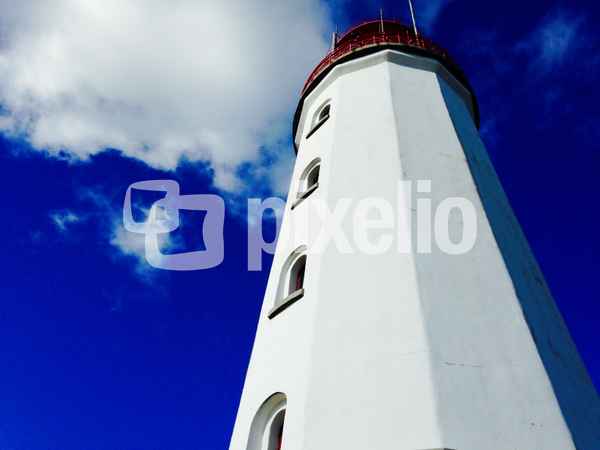 Leuchtturm Dornbusch im Herbst 2016