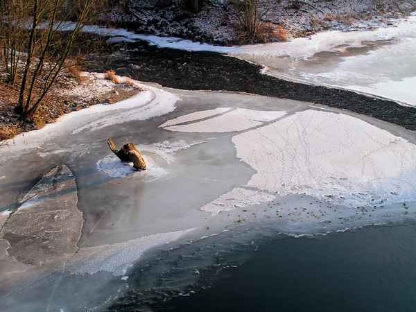 Sonne,Eis und Wasser