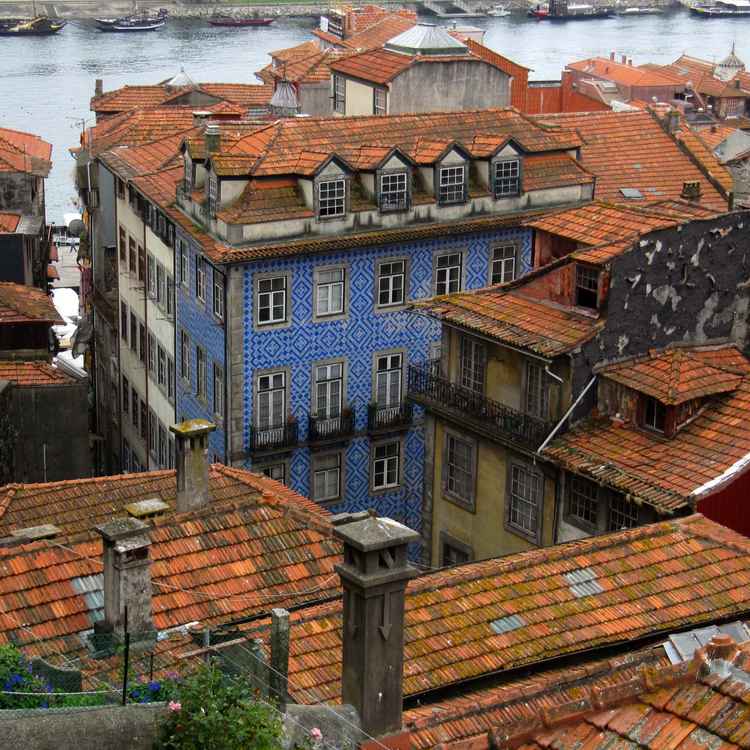 Dächer in Porto