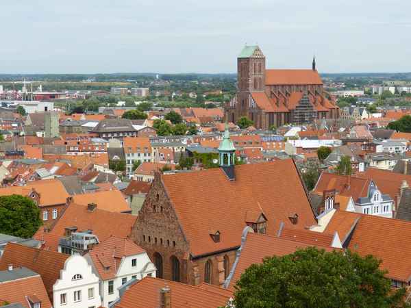 Blick auf Wismar
