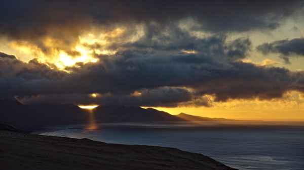 Sonnenuntergang an der Südspitze