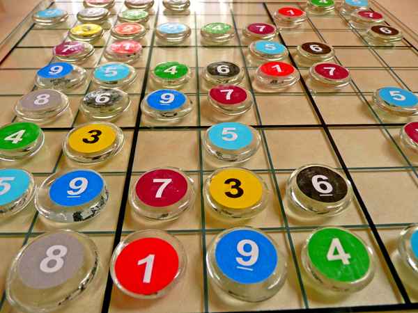 Sudoku aus Glas