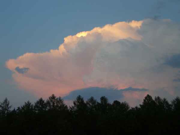 Wolken bei Gewitterstimmung