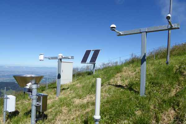 Wetterstation auf dem Moléson