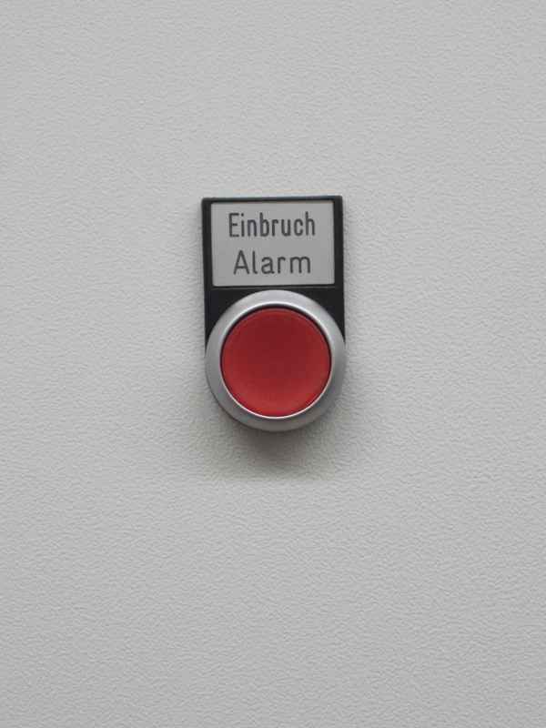 Alarmknopf: Einbruch-Alarm / Foto: Alexander Hauk