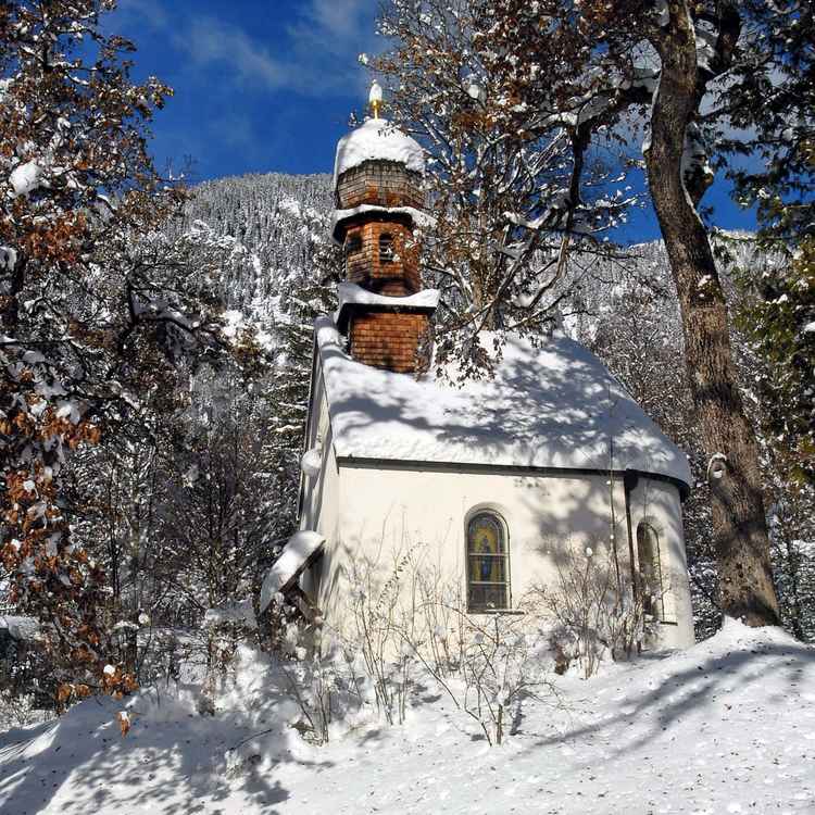 Bergkapelle im Winter