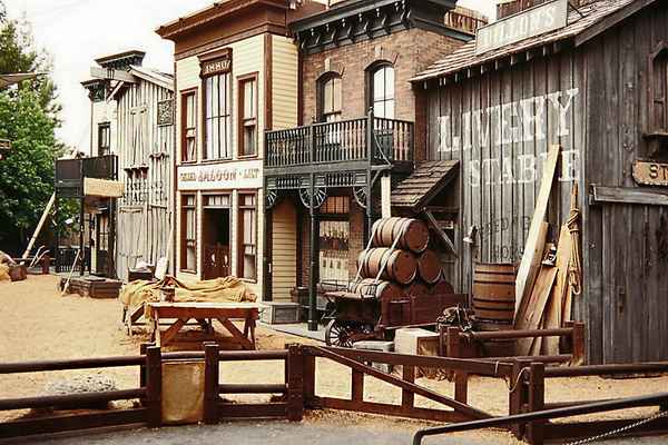 Kulissenstadt in Amerika