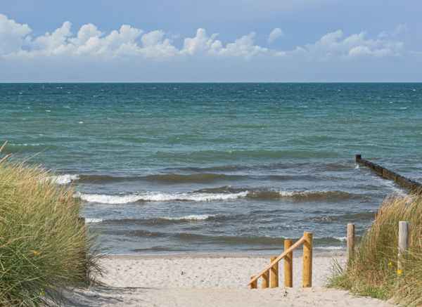 Strandzugang an der Ostsee